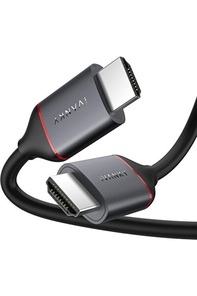 IVANKY Ultra HD 4K HDMI Kablosu 2 m, 18 Gbps 60 Hz Yüksek Hızlı