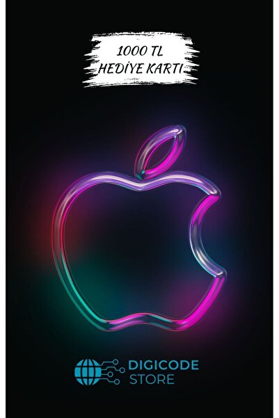 Digicodestore App Store & iTunes Hediye Kartı 1000 TL E-Pin Kodu