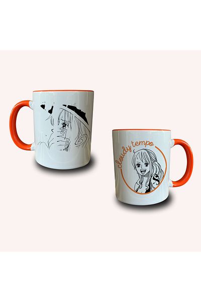 Kupabaskıcısı One Piece Nami Mug Cup - One Piece Mug Cups