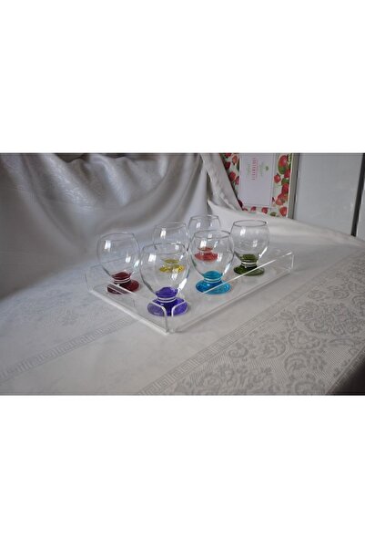 SeHa Design Seha Pleksi Akrilik Sunum Tepsisi 25cmx35cm Şeffaf