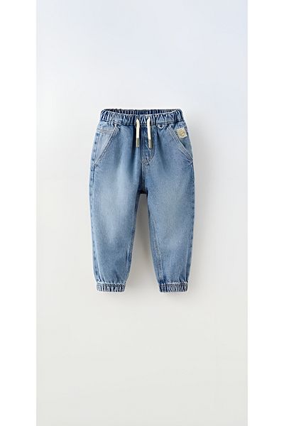 Teeny Weeny Kids Pantaloni de jogger confortabili, unisex, cu talie elastică, sezon nou