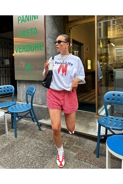 Jose Clothing Σειρά Amalfi - Μπλουζάκι με κοντό μανίκι από οργανικό βαμβάκι
