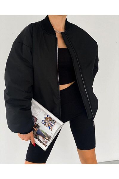 pepule Unisex Männer Frauen Bomberjacke