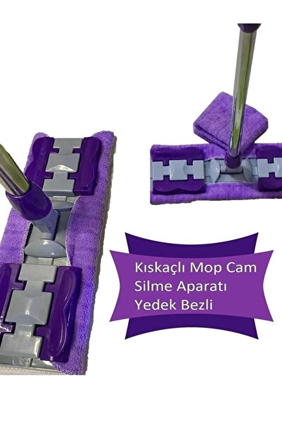 Genel Markalar Sihirli Mandallı teleskobik Mob Temizlik Seti 1 adet yedek bez...