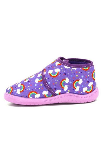 pouniq Children's Shoes - Figured, Velcro, Non-Slip Sole, Kindergarten, Nursery and Home Shoes