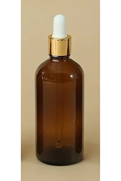 wellLine 100 Cc Cam Damlalıklı Amber Şişe [100 Cc=100ml X 3 Adet] / Ecza Şişe...