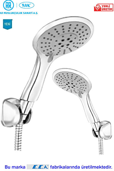 Eca Ar Tılıa Mafsallı Duş Başlığı Üst Takım Beş Fonksiyonlu Ar Marka Duş Başlığı 102117359
