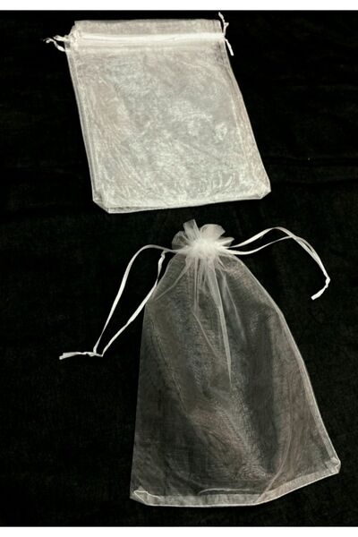 yörük tuhafiye Şeffaf Tül Kese , 50 Adet (20X30 CM) , Dügün Havlu,yasin.hediyelik ,çeyiz , Bohça Havlu Tül Kesesi