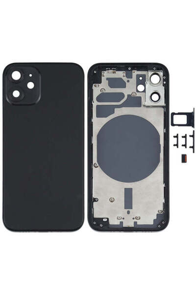 indirimplus iPhone 12 mini Kasa Boş Sim Kart Tepsisi ve Yan Tuşlar ve Kamera ...