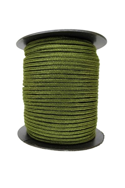 NZF TİCARET Paracord Paraşut Ipi 2 Mm Haki Renk 8 Metre Fiyatıdır