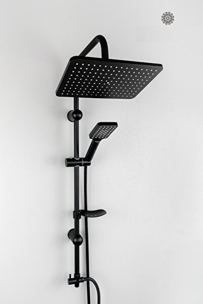 BANYOKAR Modern Siyah Robot Duş Seti,siyah,kaliteli Duş Takımı,yağmurlama Tep...