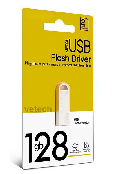 Vetech Metal USB Flash Memory