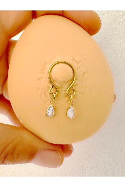 Arescollection delik gerektirmeyen sıkıştırma fake meme ucu nipple piercingi