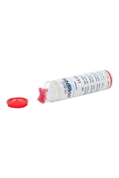 Zürih Ticaret Mikrohematokrit Tüp Kırmızı Heparinli - Kapiler Tüp - 100 Adetl...