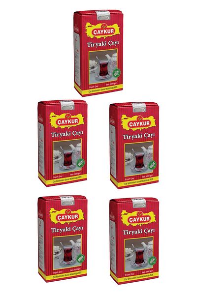 Çaykur Tiryaki Tea 1 Kg - 5 Pieces Tea-set-05