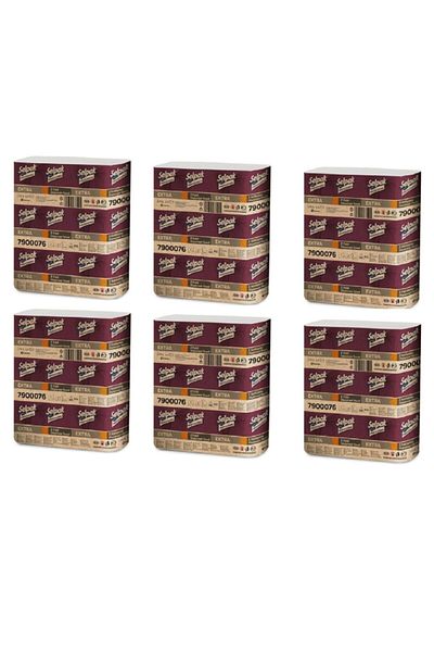 Selpak Professional Selpak Extra Z Fold Dispenser Towel 6x 200 Pieces