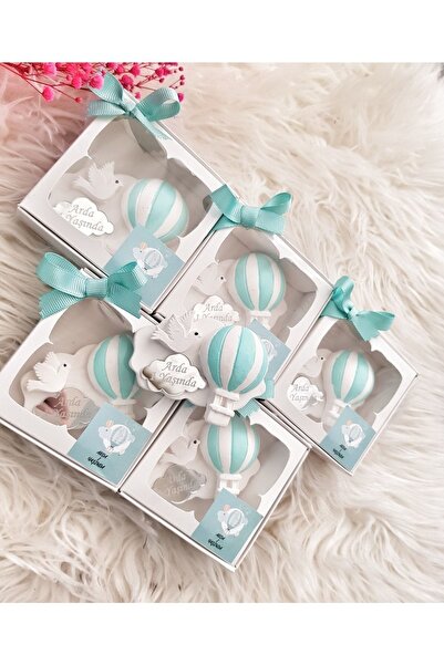 Kokulutaş Zeyno Hediyelik Bebek Magneti Balon Kutulu