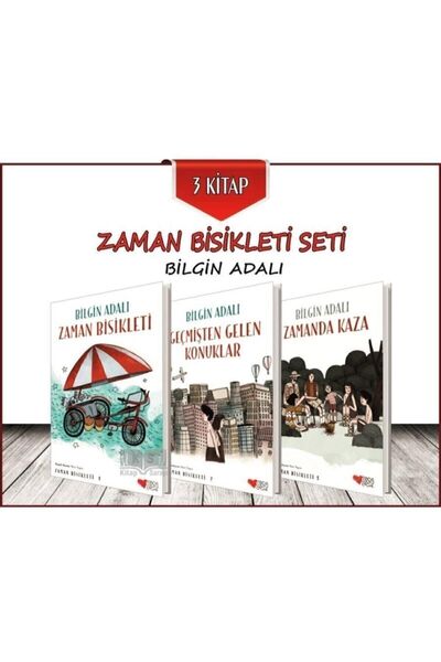 CAN Zaman Bisikleti Seti 3 Kitap - Bilgin Adalı -