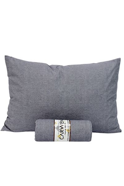 CARWEN TEKSTİL طقم ملاءات مرنة من نسيج القطن رانفورس مقاس 100x200