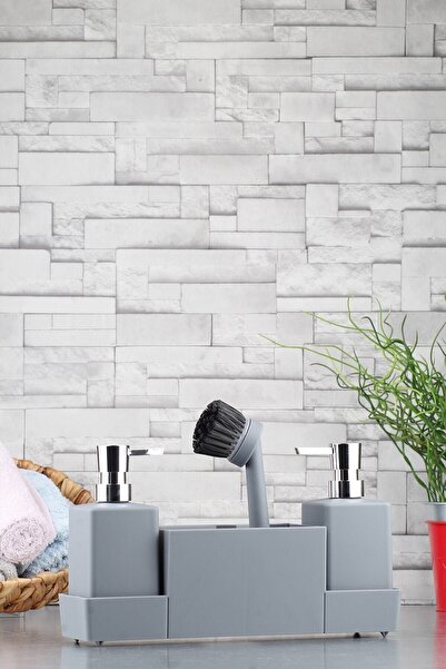 Arow - Dubai Meliore Hazneli Akrilik Sıvı Sabunluk Ve Mutfak Seti