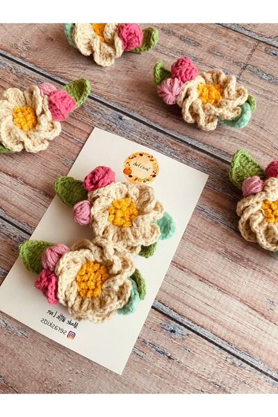 seraskids مشبك شعر كوليت للأطفال والكبار من ماجنوليا برعم