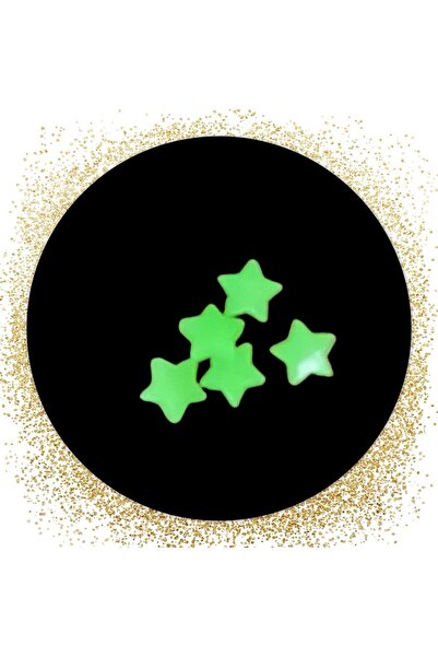 Arescollection karanlıkta parlayan yıldızlı delik gerektirmeyen fake sıkıştırma fake meme ucu piercingi