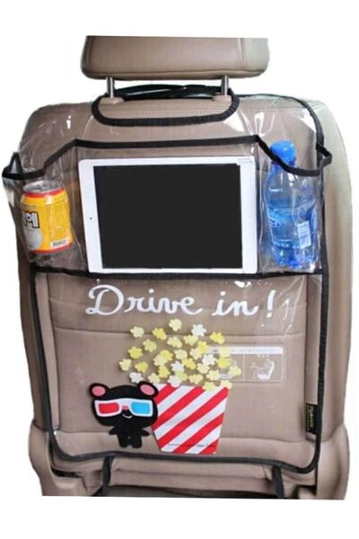 mc.pierobaby Organizator pentru scaune auto cu buzunare transparente Protecto...