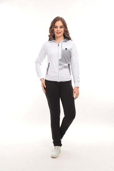 SOCCER Women's Sportswear Hooded Tracksuit Set 21109