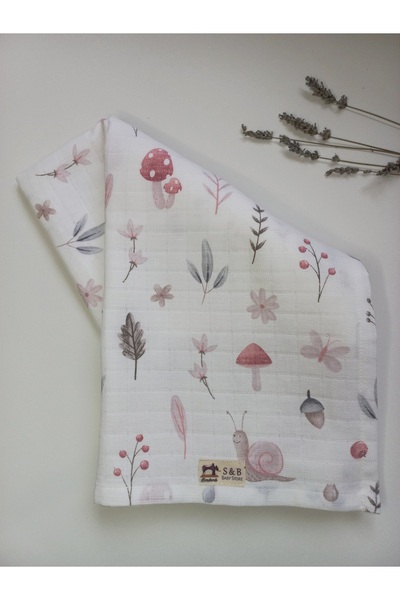 sbbaby Muslin Baby Blanket 100% Cotton 75x90 Multi-Purpose Baby Blanket
