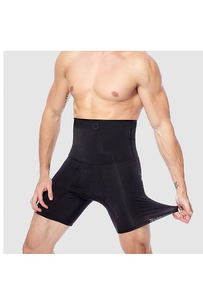 MİSTİRİK Danni Men's Regional Firming and Slimming Corset Boxer Black Color
