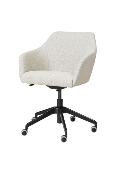 IKEA Sırt Destekli, Dönen Çalışma Sandalyesi, Emniyet Tekerlekli, Yüksekliği ...