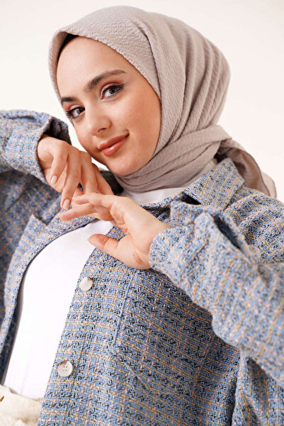 Şalland Şalland Mio Caz eşarp vanilya