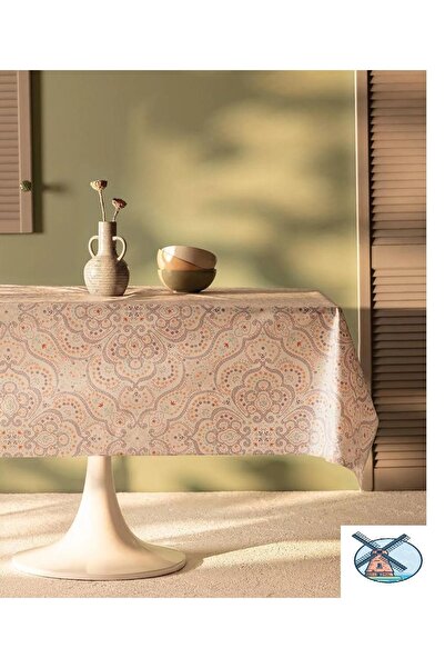 Madame Coco Ancre Pvc Masa Örtüsü - Mor - 140x240 cm