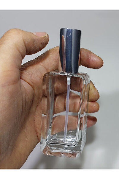 Paradise Cam Yeniden Doldurulabilir Gümüş Renk Sprey Kolonya Parfüm Şişesi 50...