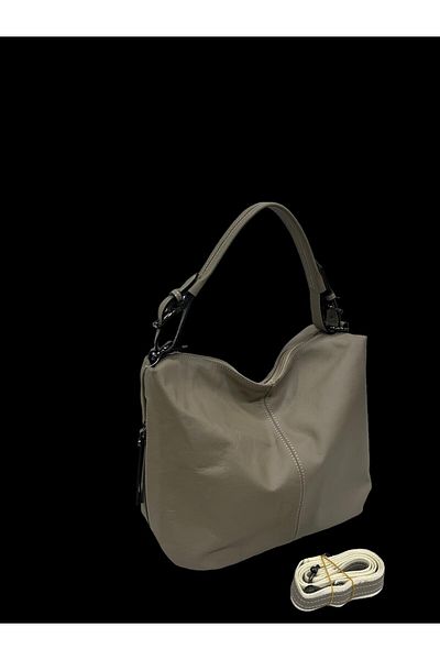 KRISTE BELL 28 cm Length 26 Width Loose Khaki Leather