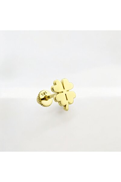 Glorria Altın Yonca Helix Piercing