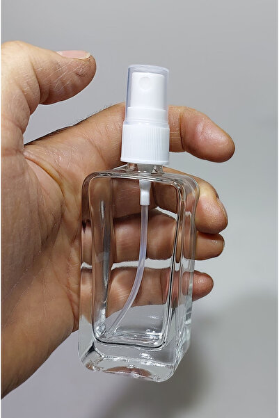 Paradise 10 Adet 50 Ml Cam Yeniden Doldurulabilir Sprey Kolonya Boş Parfüm Şi...