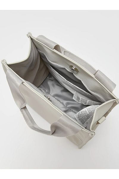 LC Waikiki ACCESORII LCW - Geantă de umăr pentru femei cu detaliu etichetă (22x21x12 cm)