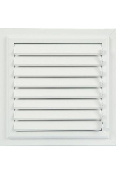 MENFEZ DÜNYASI White Superficial Bathroom WC Grille 50 50