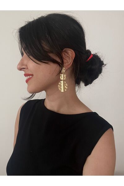 Hoop jewelery أقراط نموذج العلامة التجارية المتدلية