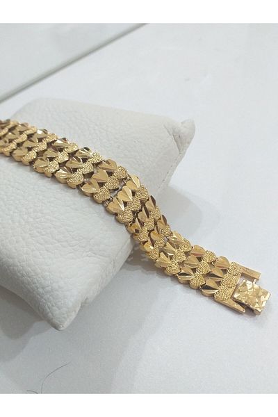 ZAVİRA ELITE SERIES, GOLD PLATED, HIGH QUALITY BRACELET