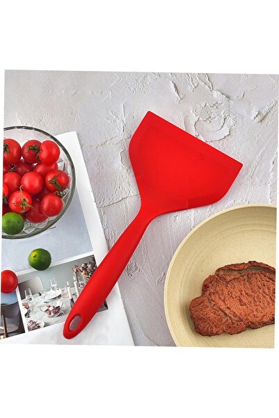 YAKUT Yapışmaz Geniş Silikon Servis Spatula, Yapışmaz Gözleme Küreği