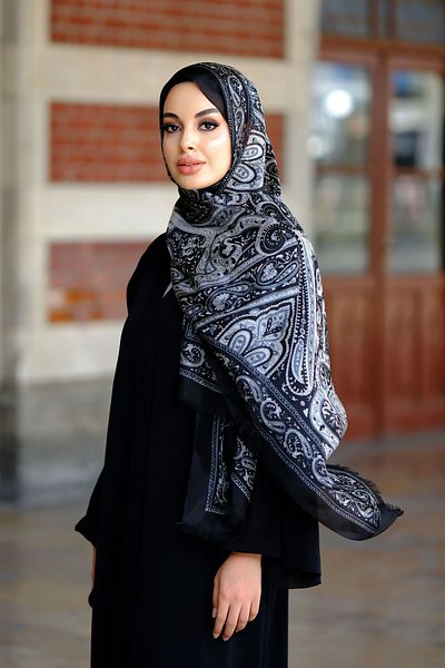 kermeipek 70x180 100% Indian Silk Shawl