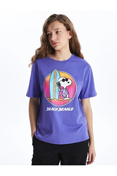 LC Waikiki XSIDE oversize dámské triko s krátkým rukávem a krátkým rukávem s ...