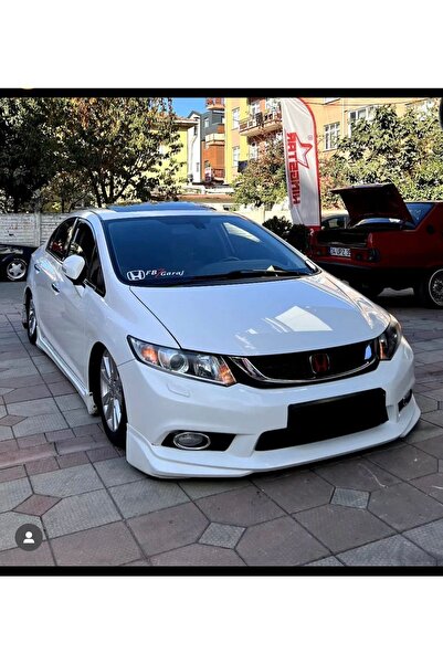 PRİMEAUTOGARAJ Honda Civic Fb7 Ön Tampon Eki Astarlı