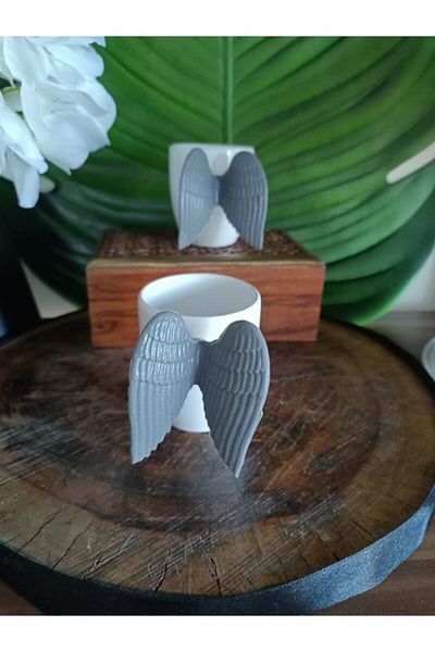 Ara Porselen Silicone Angel Wings Cup