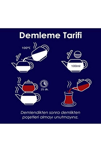 Doğa Premium Bergamotlu Jumbo Demlik Poşet Siyah Çay 200x30gr