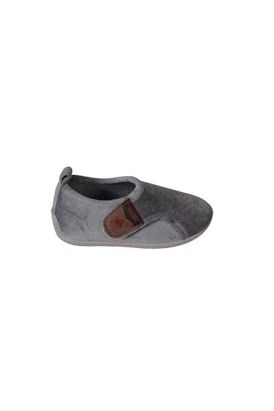 GEZER Purple Gray 31-35 Slippers - Indoor Velcro