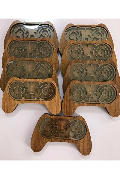 YAHO OYUNCAĞIN DOĞAL HALİ لعبة متاهة عصا التحكم الخشبية التعليمية والذكاء مطو...