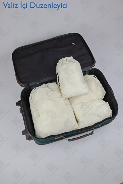 kesesepeti Yıkanabilir Çok Amaçlı Bez Kese - Bakliyat-gida-valiz Içi Organizer | 25x30cm | M | (1 ADET)